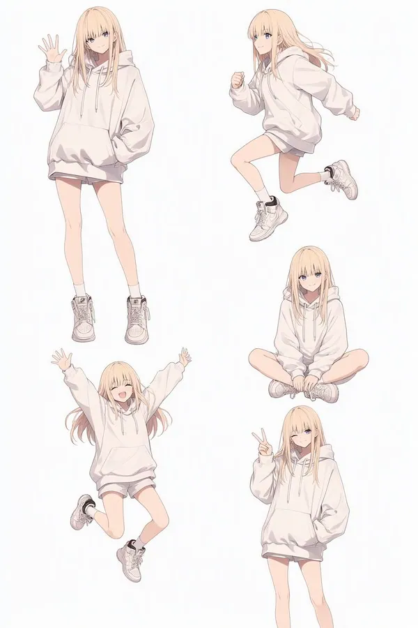 複数ポーズ